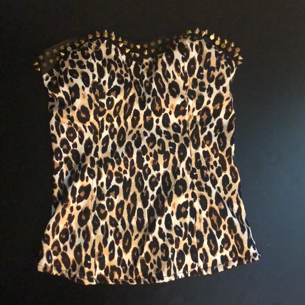 Cheetah corset